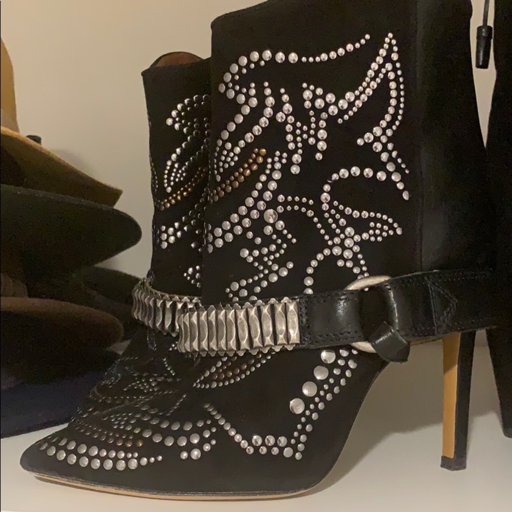 Isabel Marant Studded boots runway